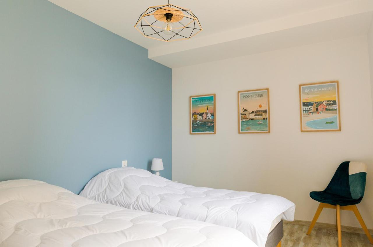 Appartement 4 Personnes Avec Vue Mer Ile-Tudy Bagian luar foto