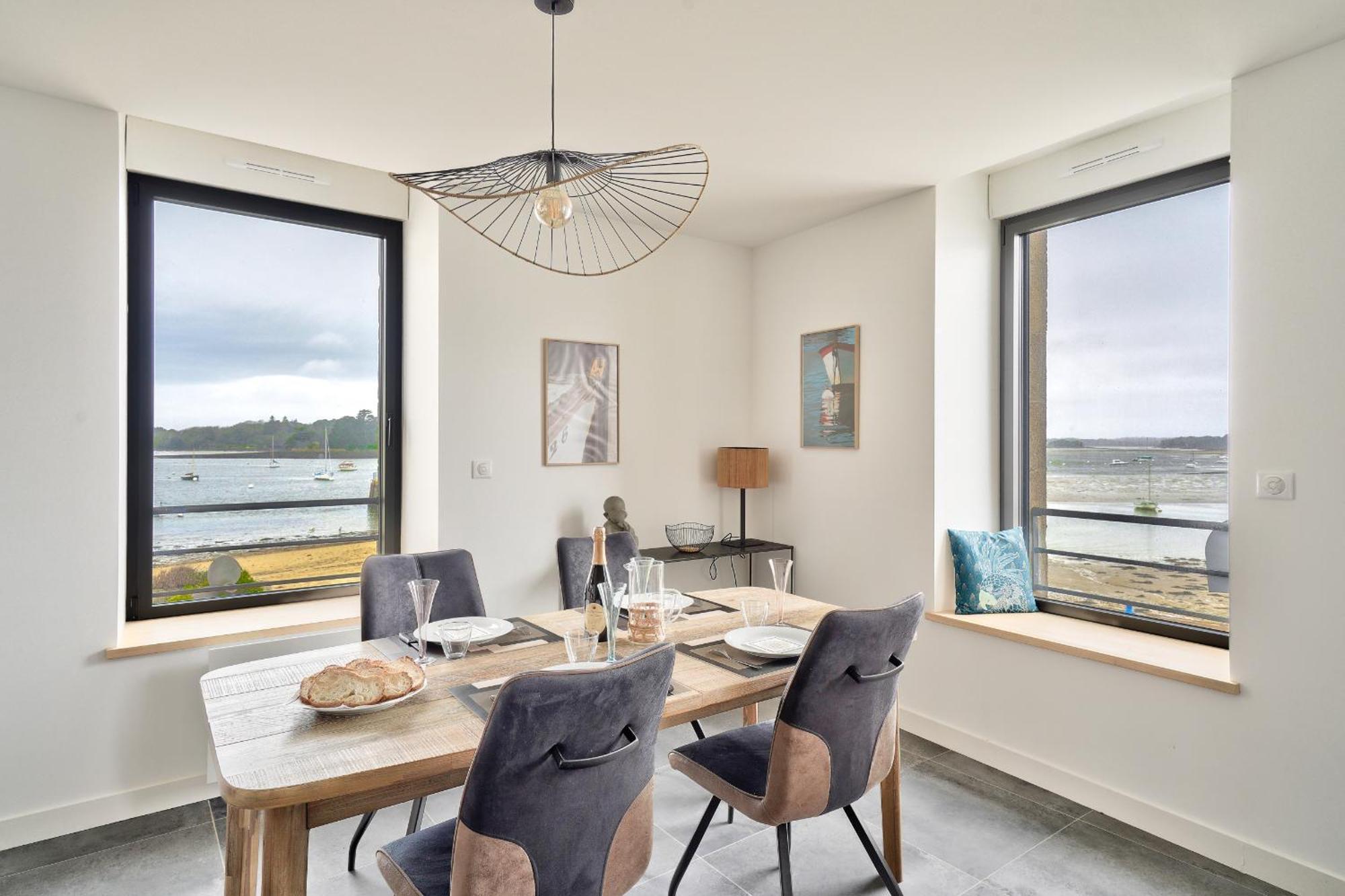 Appartement 4 Personnes Avec Vue Mer Ile-Tudy Bagian luar foto