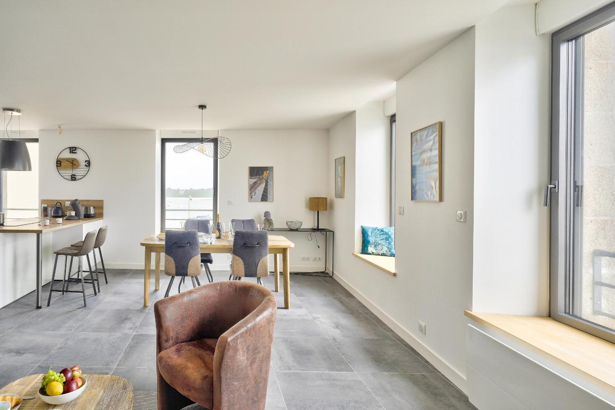 Appartement 4 Personnes Avec Vue Mer Ile-Tudy Bagian luar foto