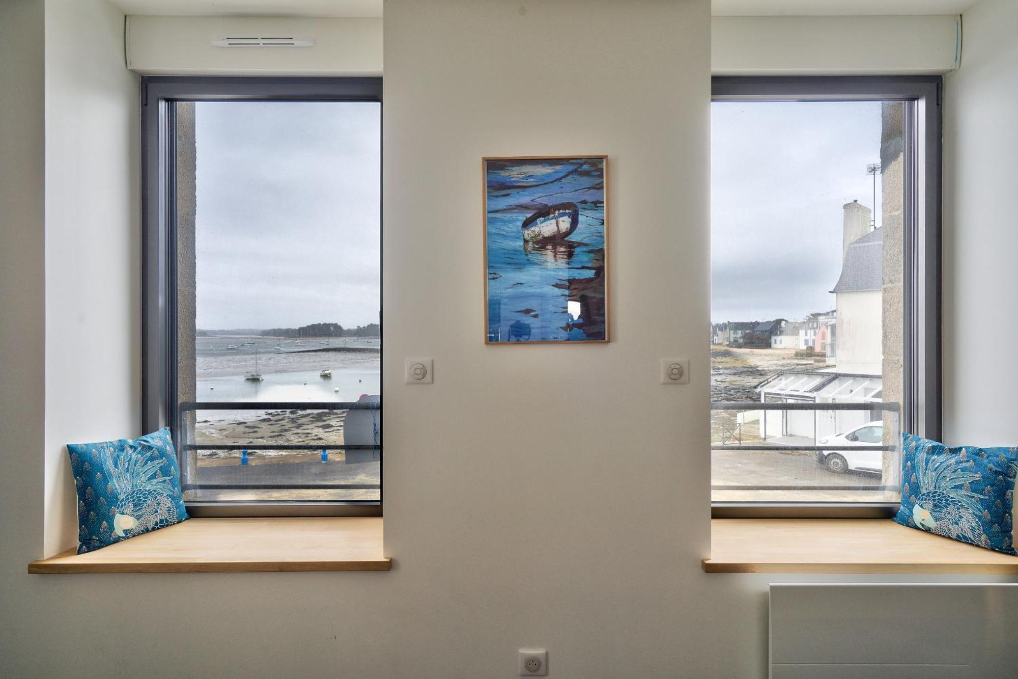 Appartement 4 Personnes Avec Vue Mer Ile-Tudy Bagian luar foto