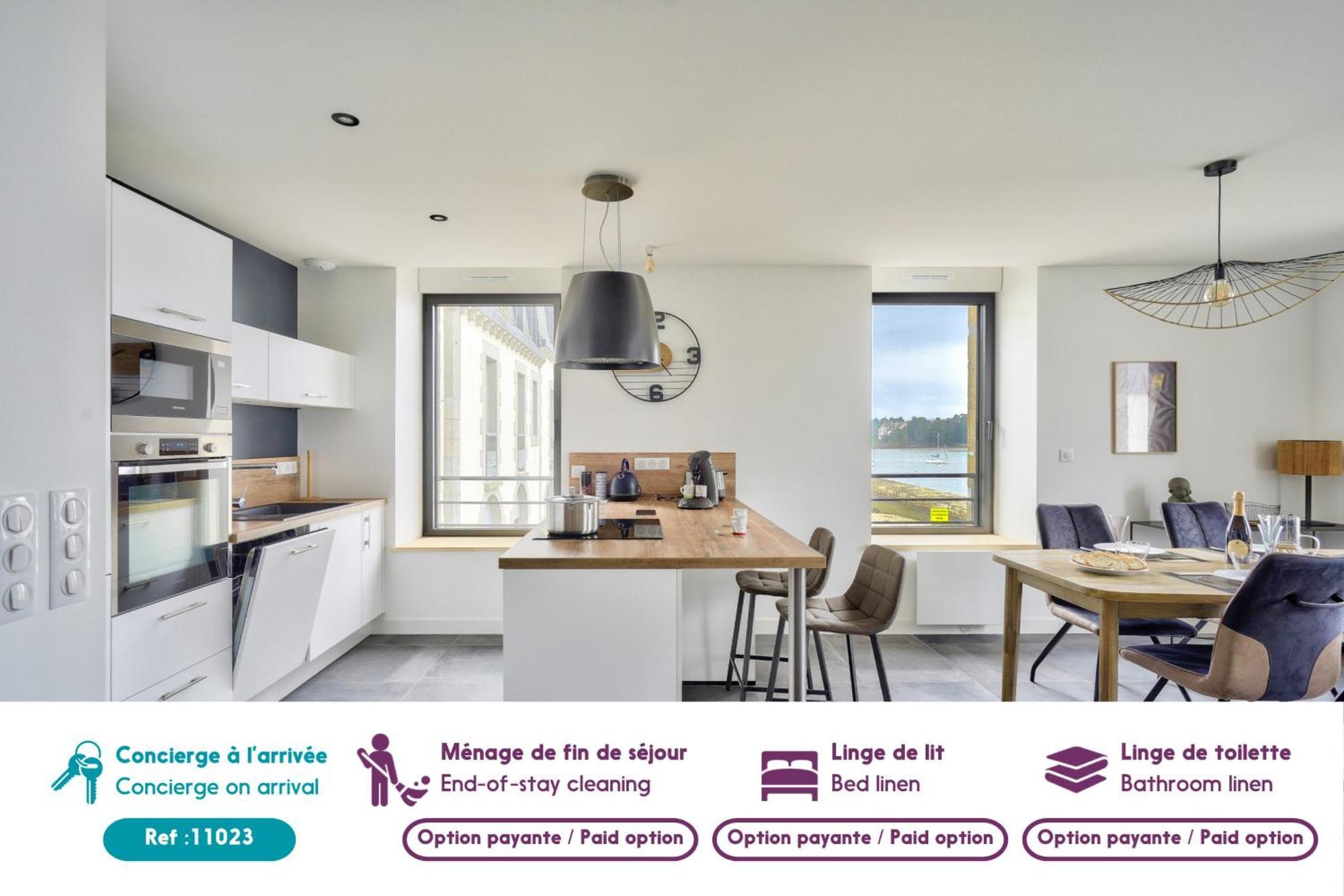Appartement 4 Personnes Avec Vue Mer Ile-Tudy Bagian luar foto